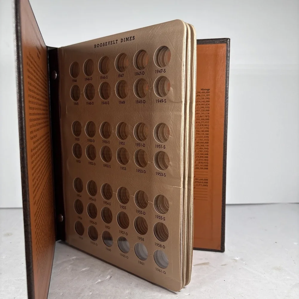 Dansco World Coin Library 1946-2005 Roosevelt Dimes Book No.‎ 7125